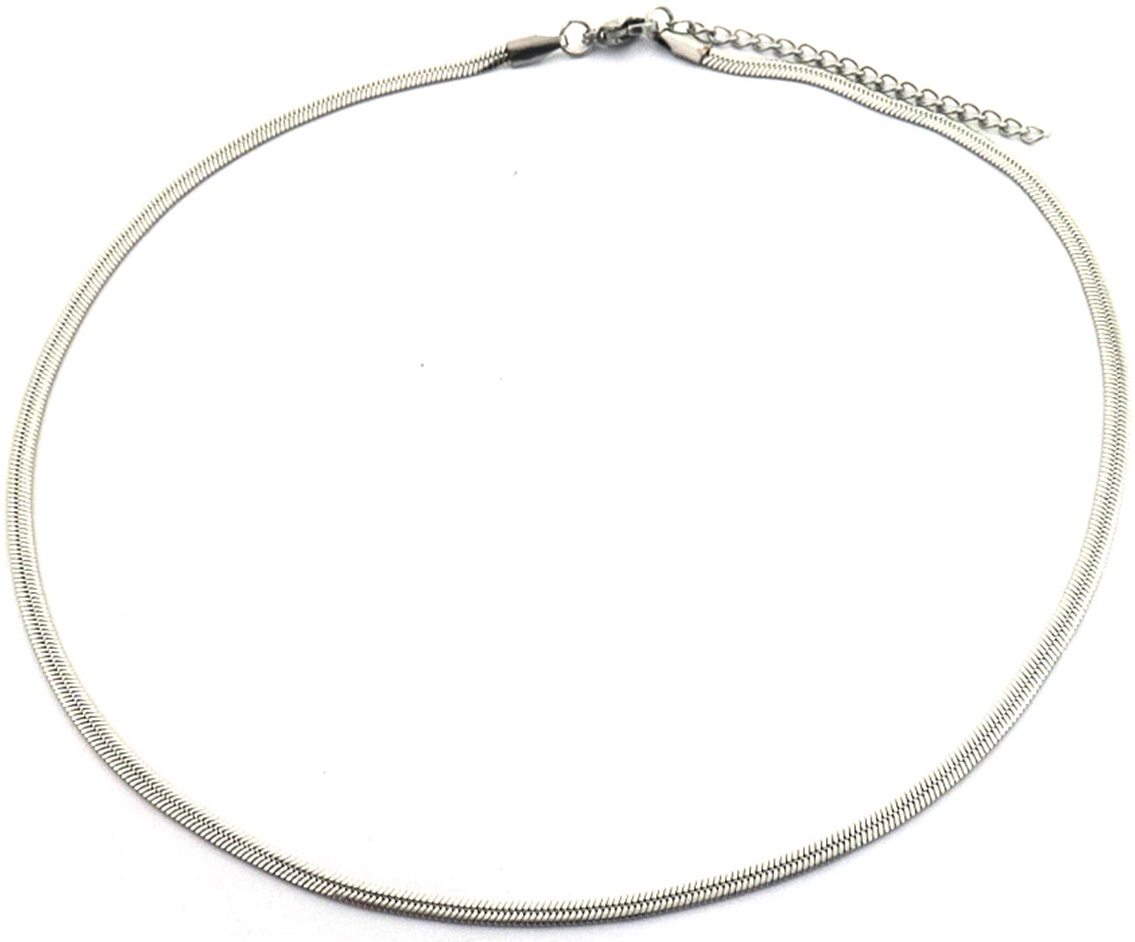 B-C9.1 N628-002S S. Steel Necklace 5mm