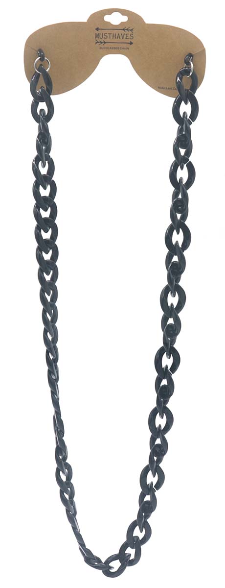 I-E20.3  GL004-101-18 Sunglass Chain Black