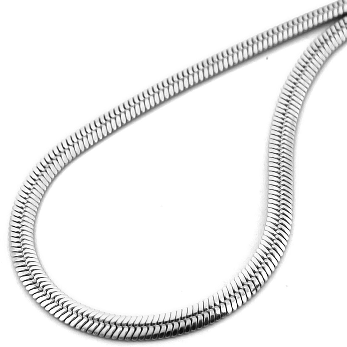 B-C9.1 N628-002S S. Steel Necklace 5mm