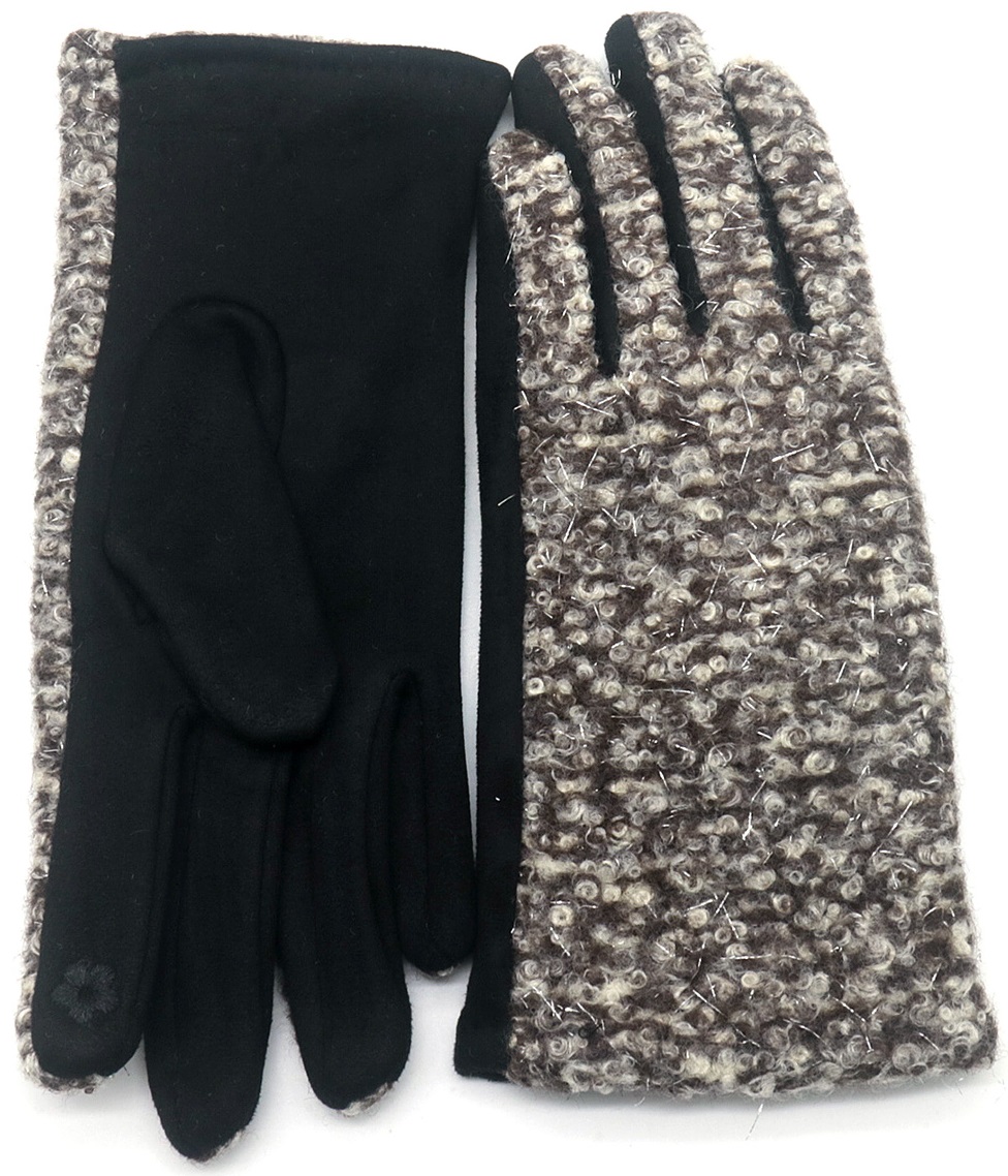 Q-D4.2 GLOVE501-029-4 Gloves Teddy Glitter