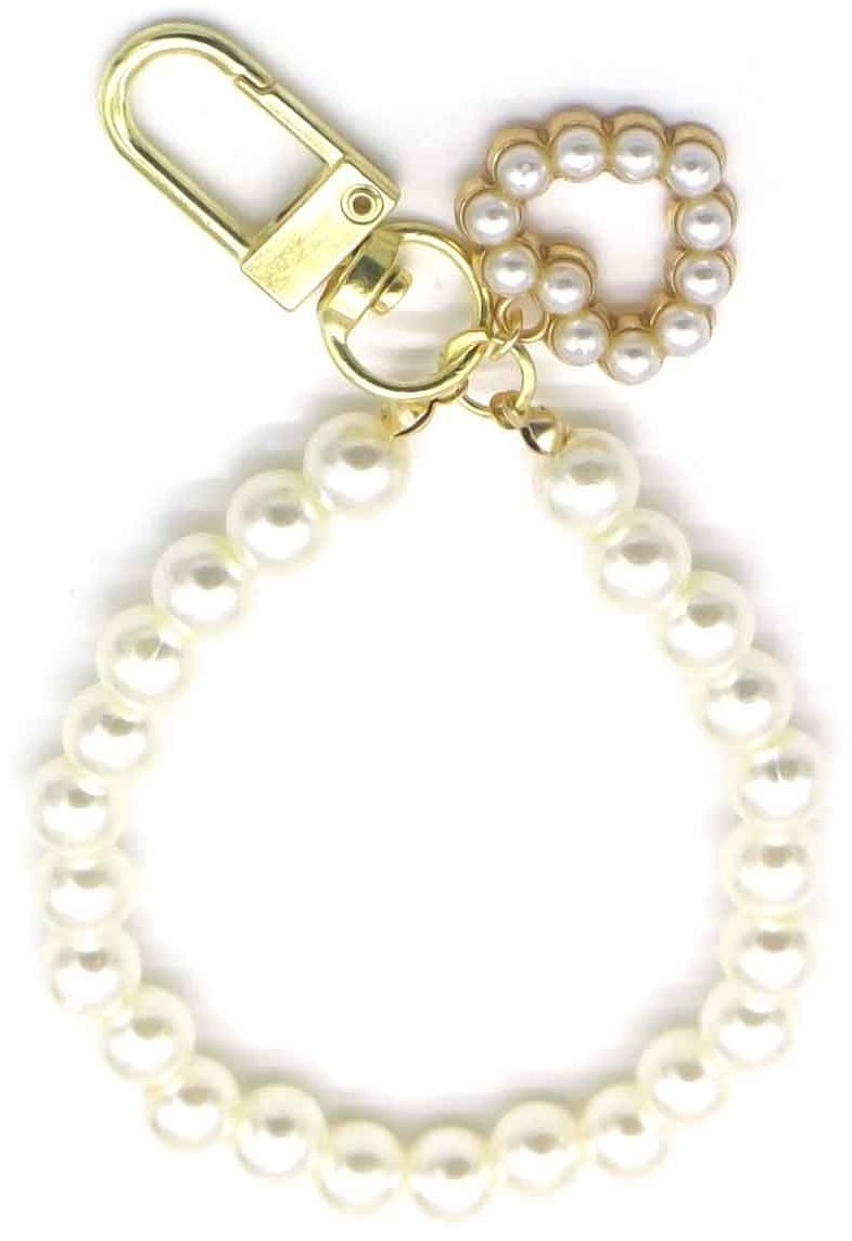 A-B12.1  KY2403-117 Keychain Pearls Heart